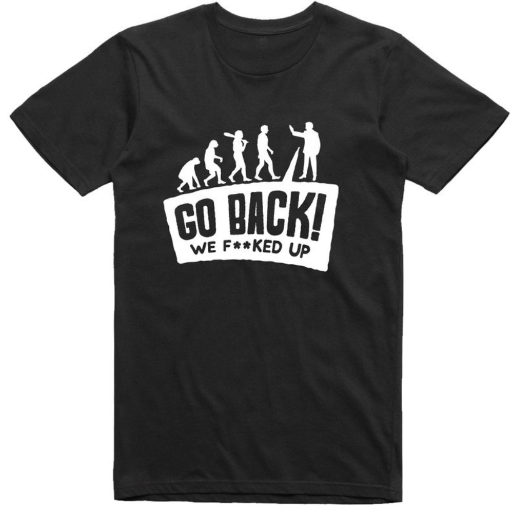 Men'S Fashion Evolution - Mens Funny T Shirt Evolution Go