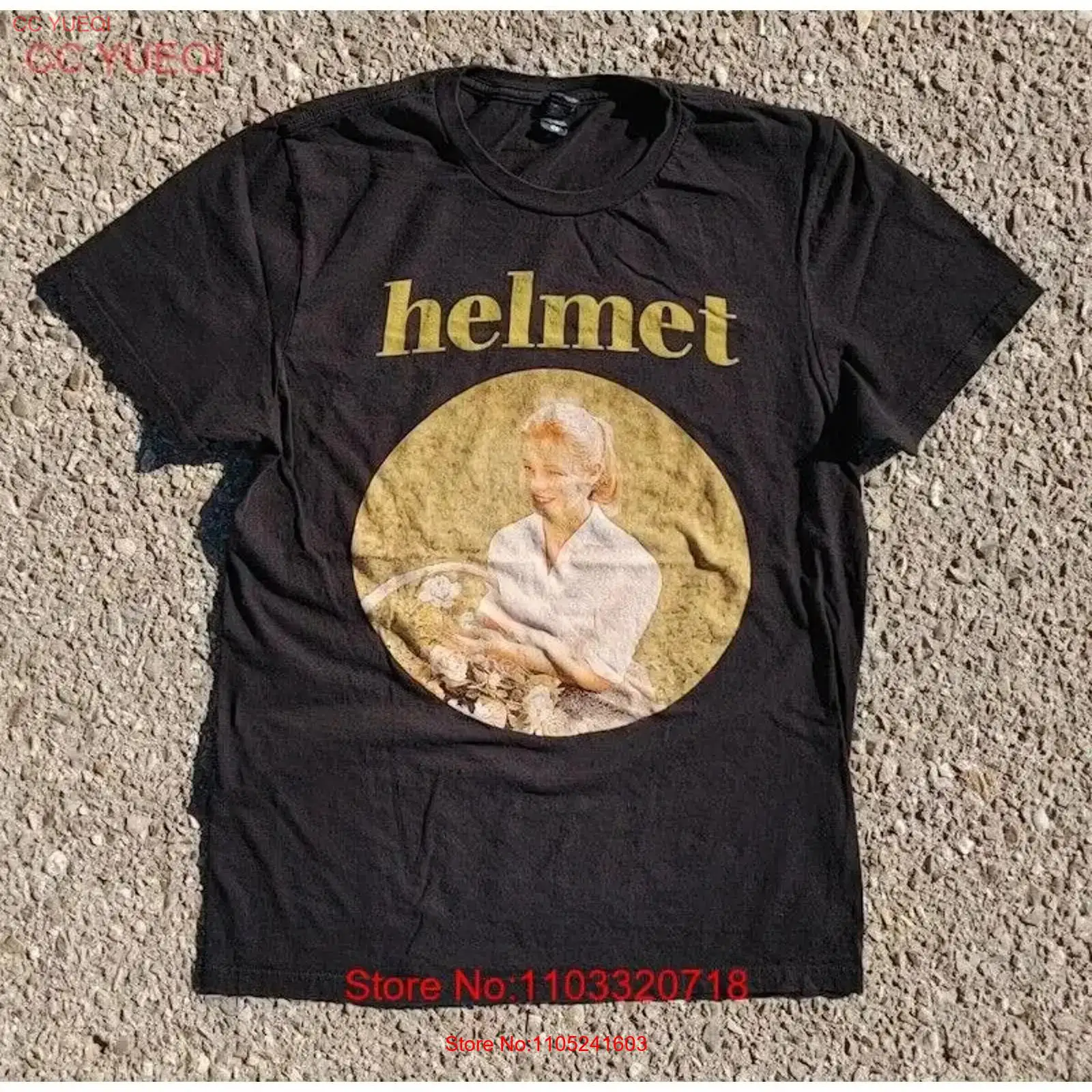 Mens Fashion In The 2000S - Vtg 2000s Helmet Rock Band T