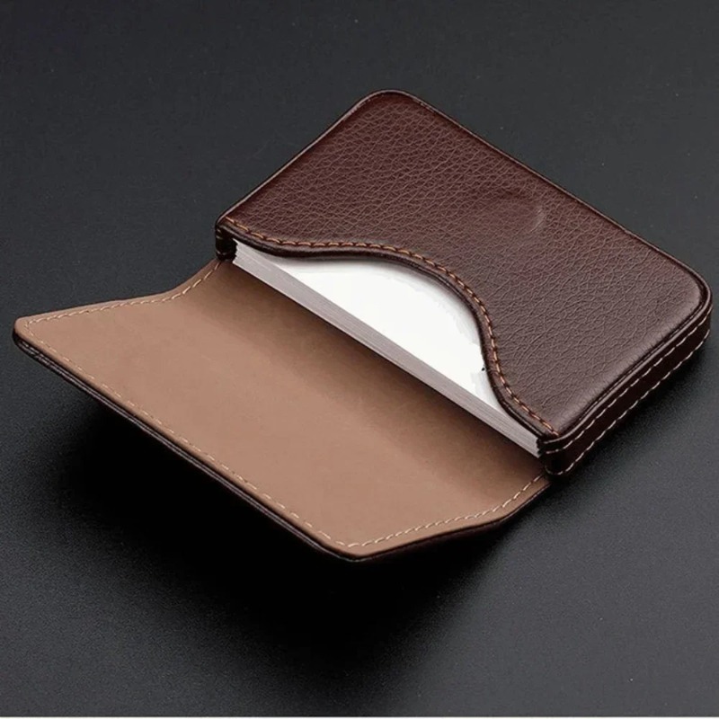 Fashion Sized Stitched PU Leat - Men'S Fashion Visiting Card review and price