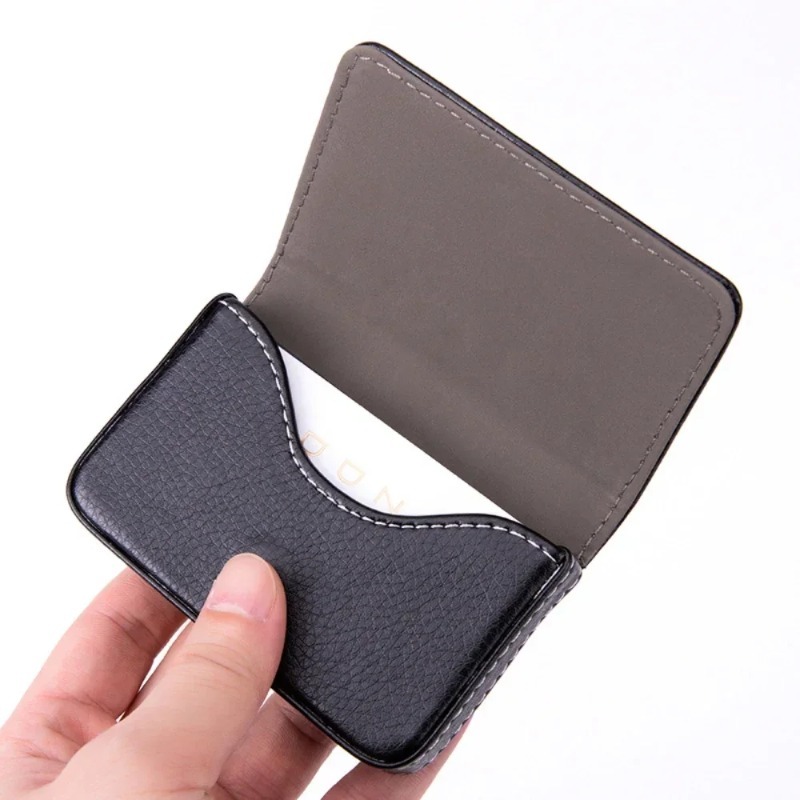 Fashion Sized Stitched PU Leat - Men'S Fashion Visiting Card review and price