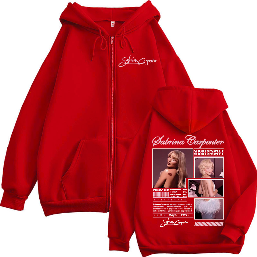 Custom Custom Sabrina Carpente - Mens Fashion Zip Up Hoodies review and price