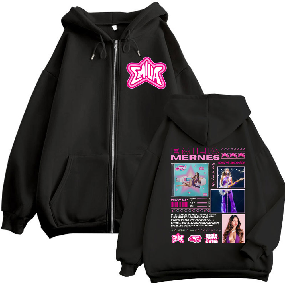 Emilia Mernes MP3 Album Merch  - Mens Fashion Zip Up Hoodies review and price