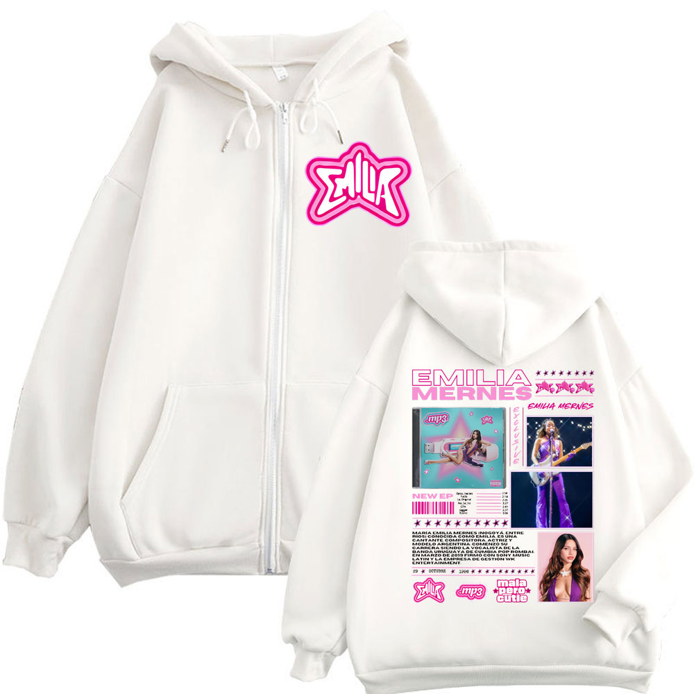 Emilia Mernes MP3 Album Merch  - Mens Fashion Zip Up Hoodies review and price