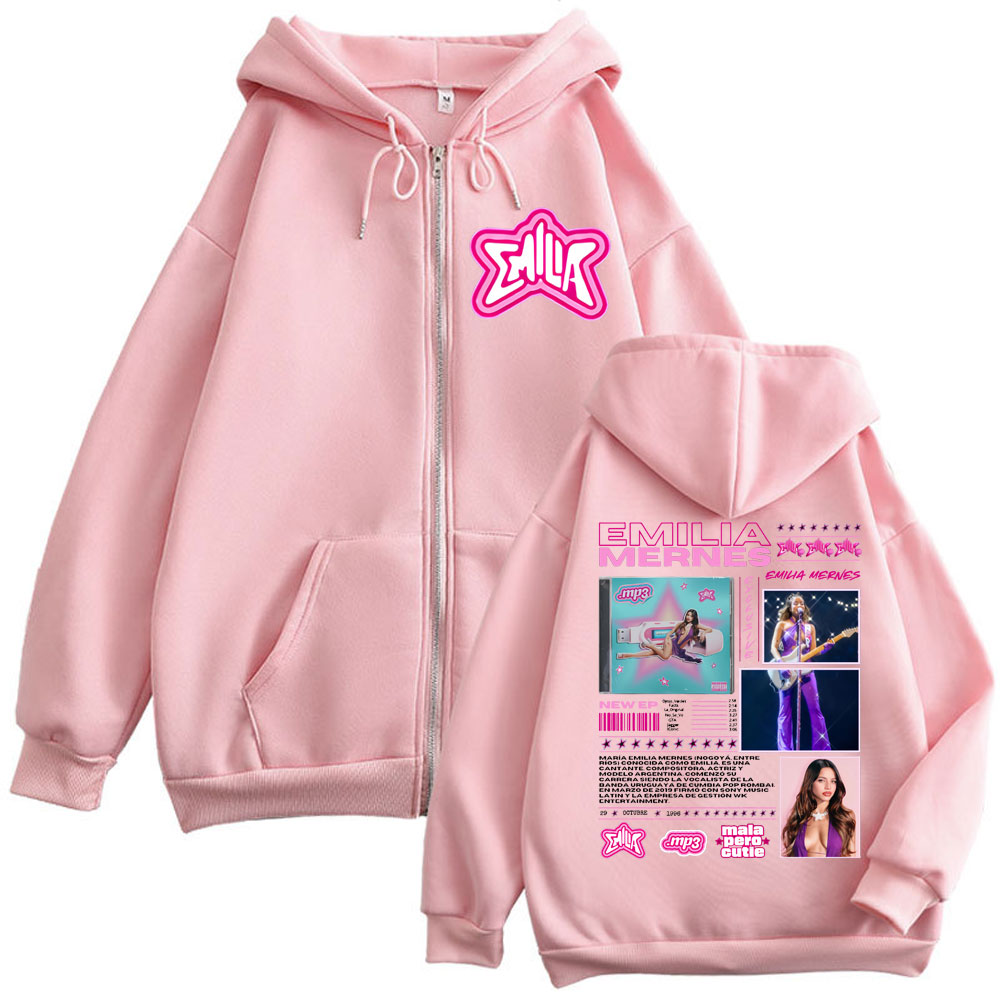 Emilia Mernes MP3 Album Merch  - Mens Fashion Zip Up Hoodies review and price