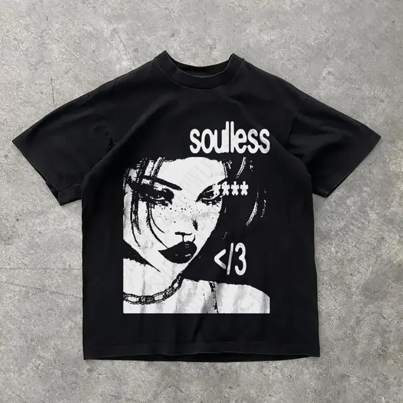 Punk Aesthetics Graphic Print  - Mens Fashion In The 2000S review and price