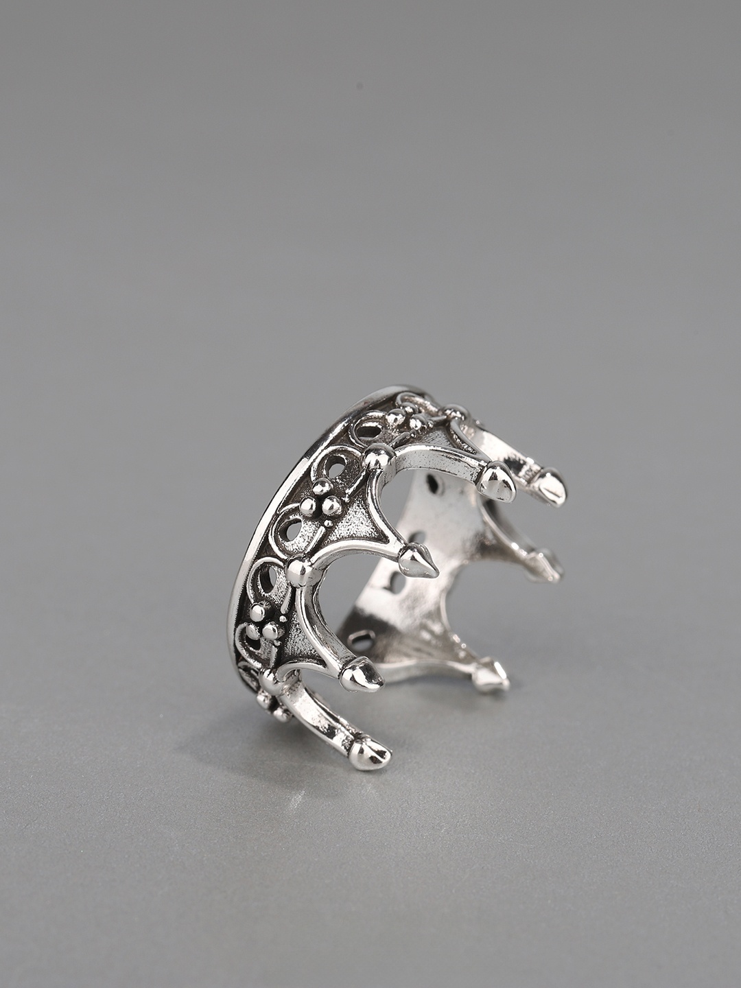 Gothic Crown Ring Adjustable O - Men'S Fashion Rings review and price