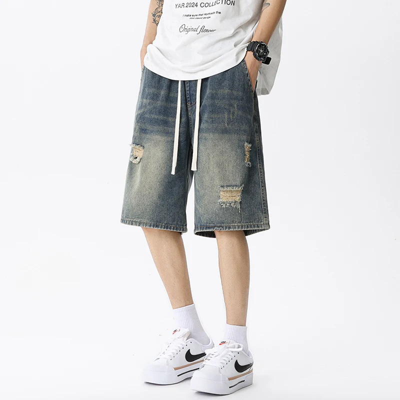Summer Thin Denim Shorts Men's - Men'S Fashion Jeans review and price
