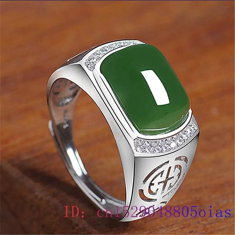 Green Jade Ring Gifts Fashion  - Men'S Fashion Rings review and price