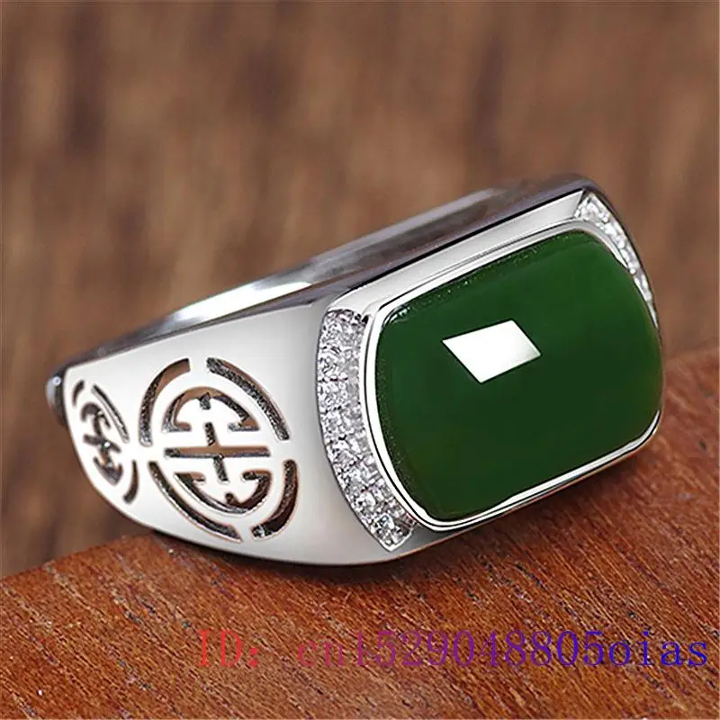 Green Jade Ring Gifts Fashion  - Men'S Fashion Rings review and price