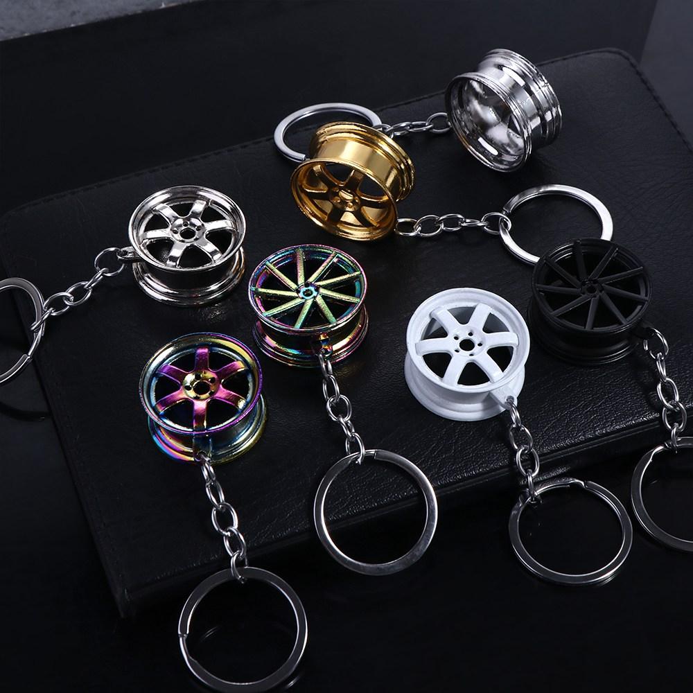Unique Alloy Car Wheel Keychai - Men'S Fashion Hub review and price