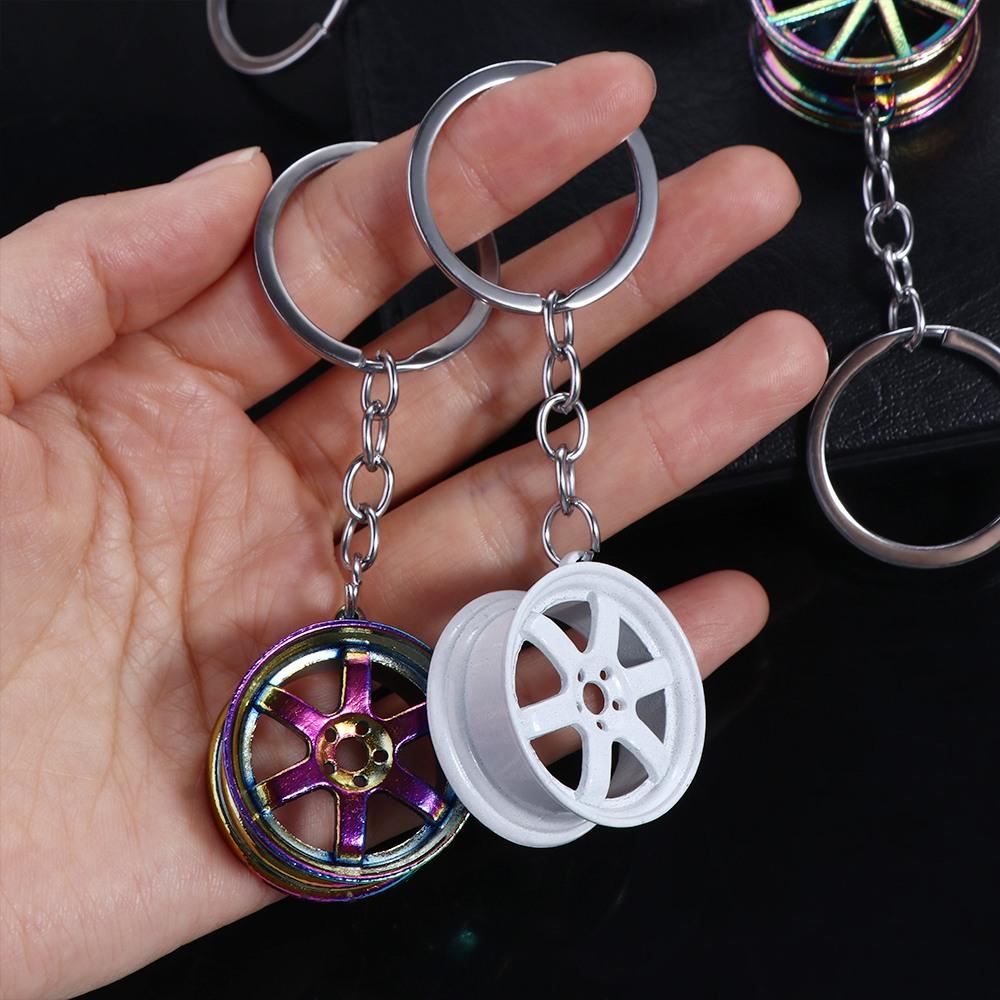 Unique Alloy Car Wheel Keychai - Men'S Fashion Hub review and price