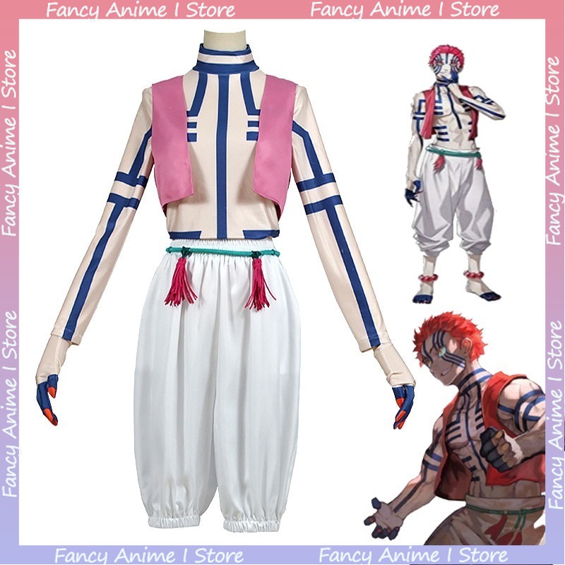 Anime Akaza Copsplay Costume H - Men'S Fashion Trousers review and price