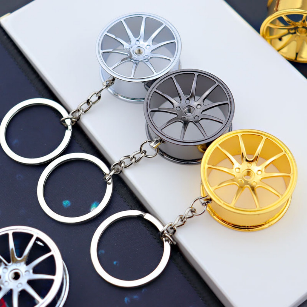 Creative Wheel Hub Keychain Me - Men'S Fashion Hub review and price