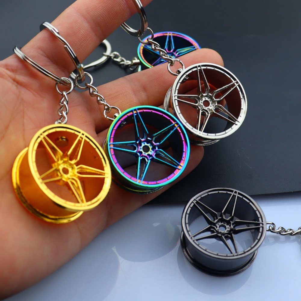 Creative Wheel Hub Keychain Me - Men'S Fashion Hub review and price