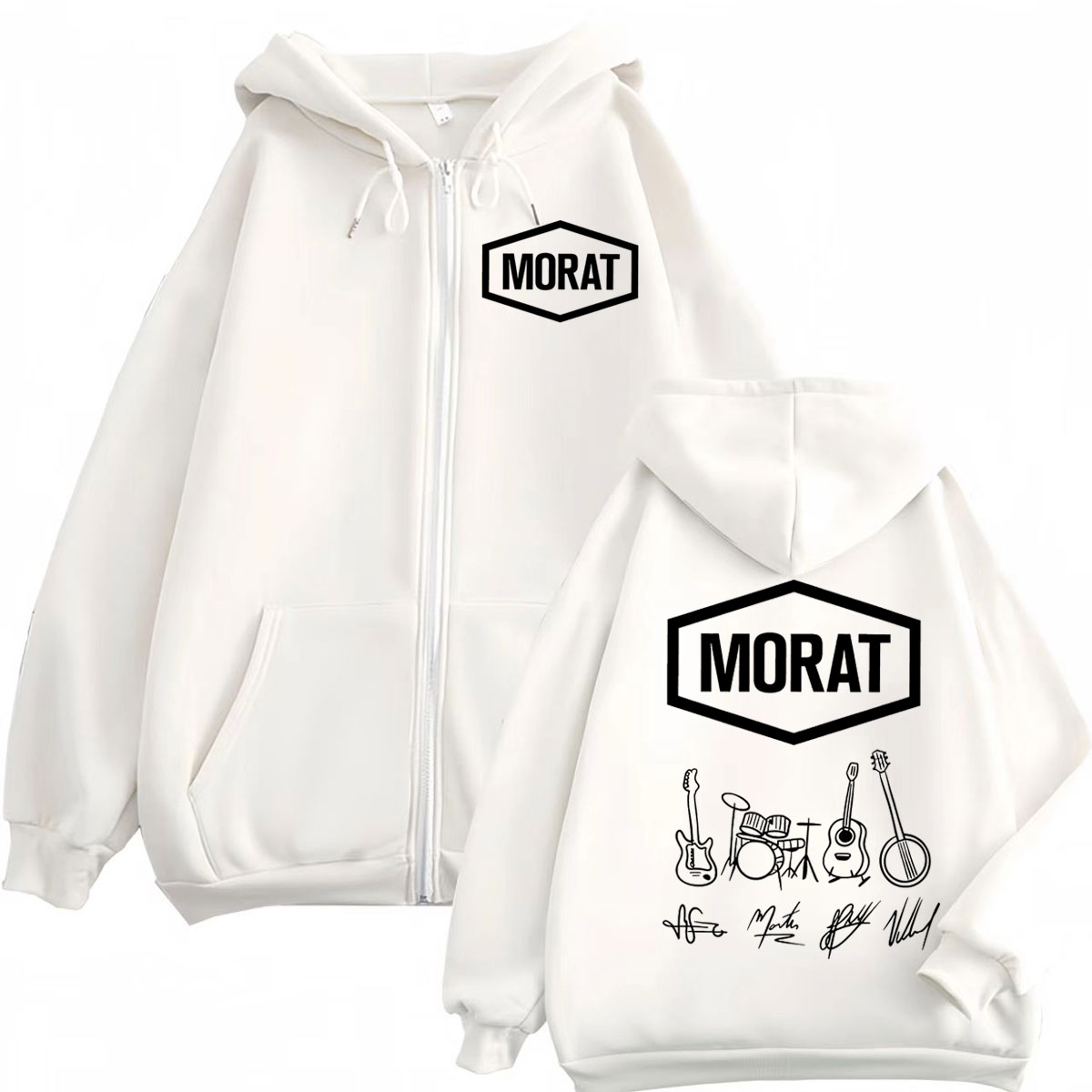 Morat Colombia Band Merch Zipp - Mens Fashion Zip Up Hoodies review and price