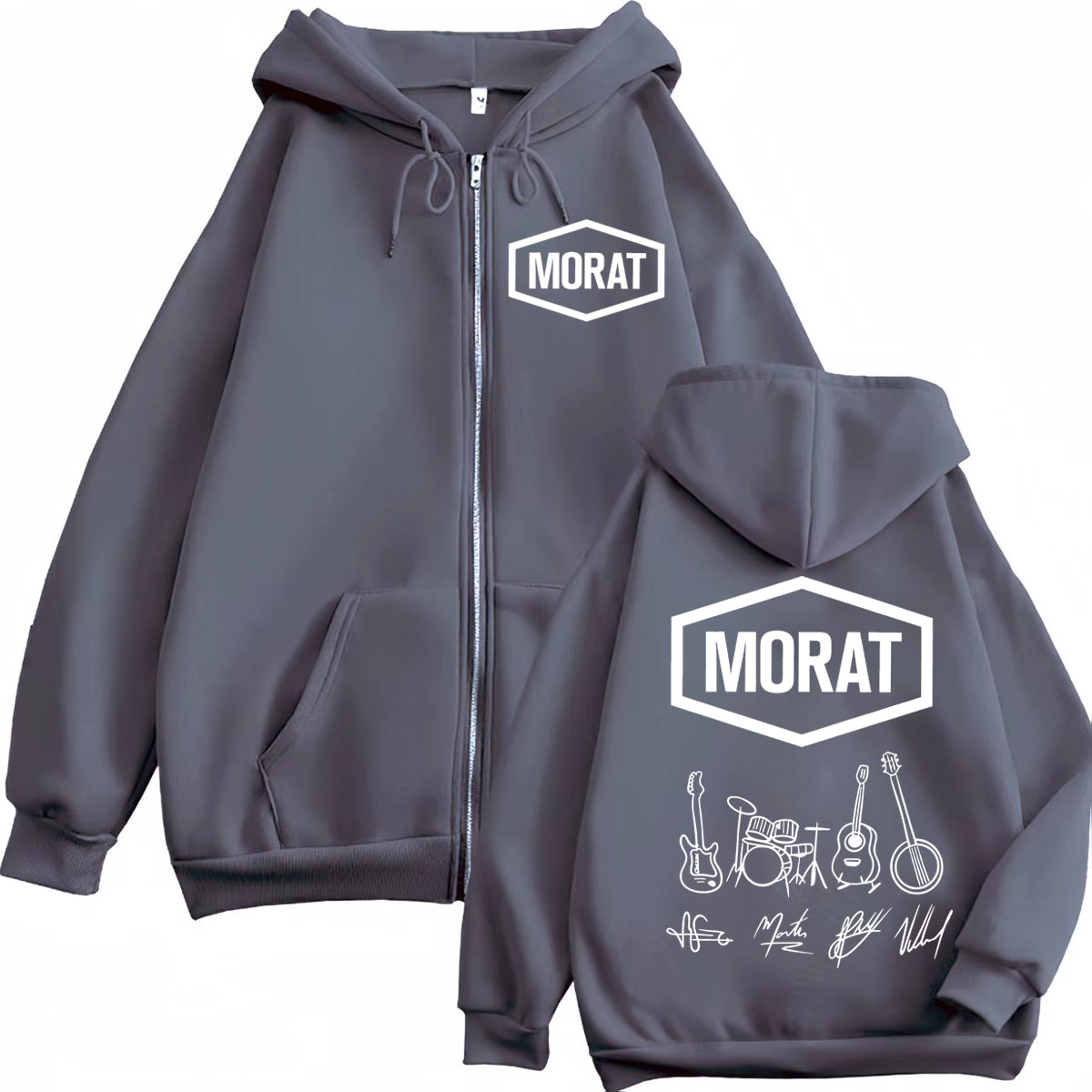 Morat Colombia Band Merch Zipp - Mens Fashion Zip Up Hoodies review and price