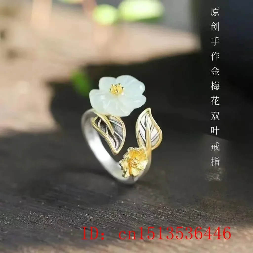 925 Silver White Hetian Jade F - Men'S Fashion Rings review and price