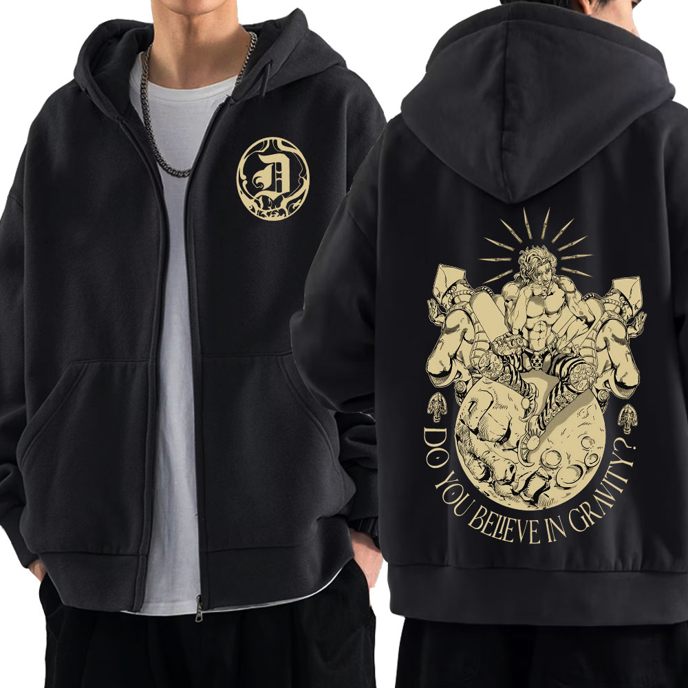Anime Jojo Bizarre Adventure Z - Mens Fashion Zip Up Hoodies review and price