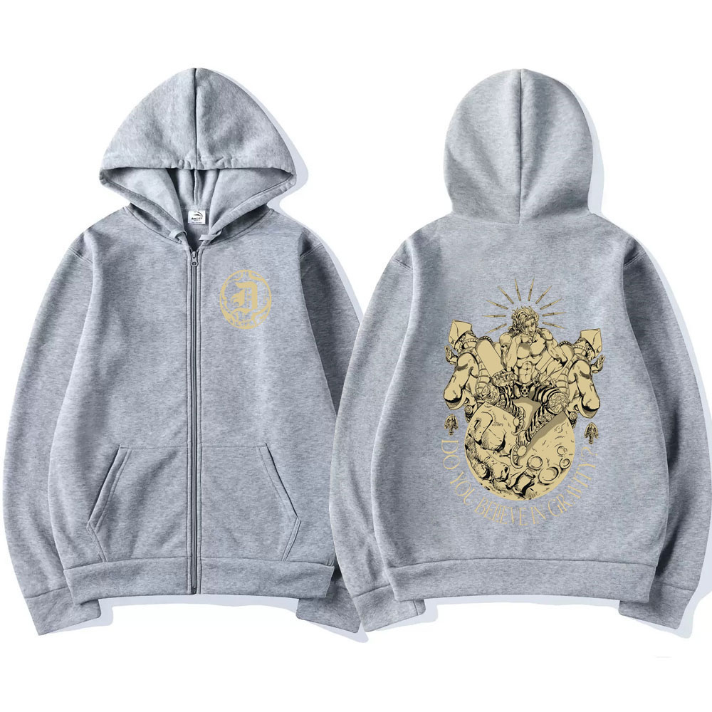 Anime Jojo Bizarre Adventure Z - Mens Fashion Zip Up Hoodies review and price
