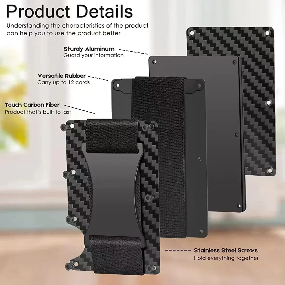 Metal Visit Card Holder Rfid W - Men'S Fashion Visiting Card review and price