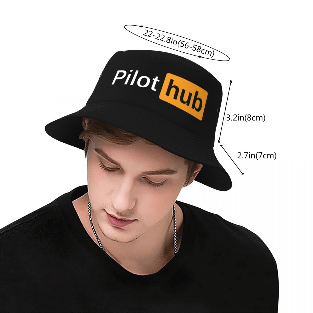 Custom Pilot Hub Bucket Hat Me - Men'S Fashion Hub review and price