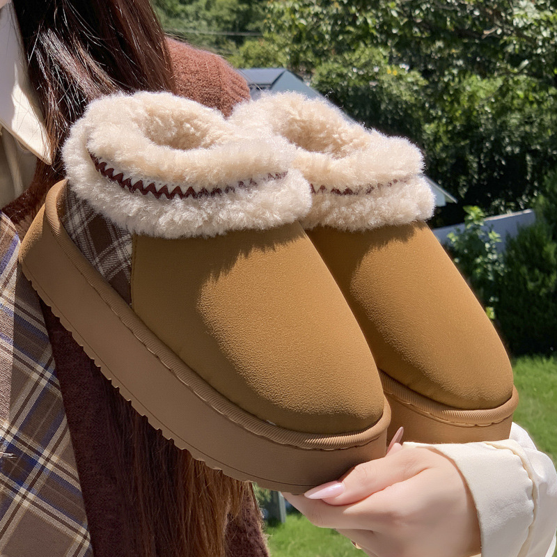 2026 Platform Fluffy Slippers  - Men'S Fashion Houses review and price