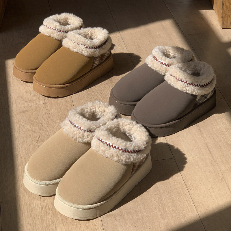 2026 Platform Fluffy Slippers  - Men'S Fashion Houses review and price