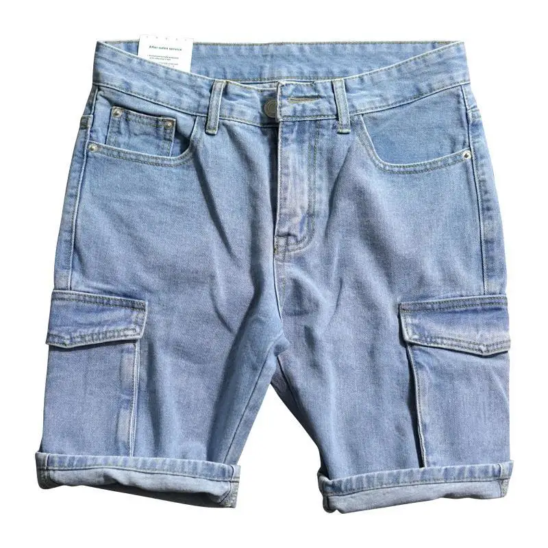 Loose Straight Short Jeans Pan - Men'S Fashion Jeans review and price
