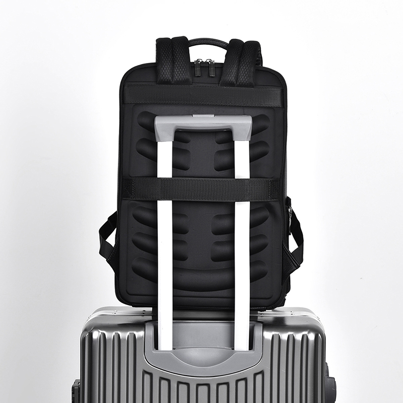PU Leather Men's Backpack USB  - Mens Fashion Blog review and price