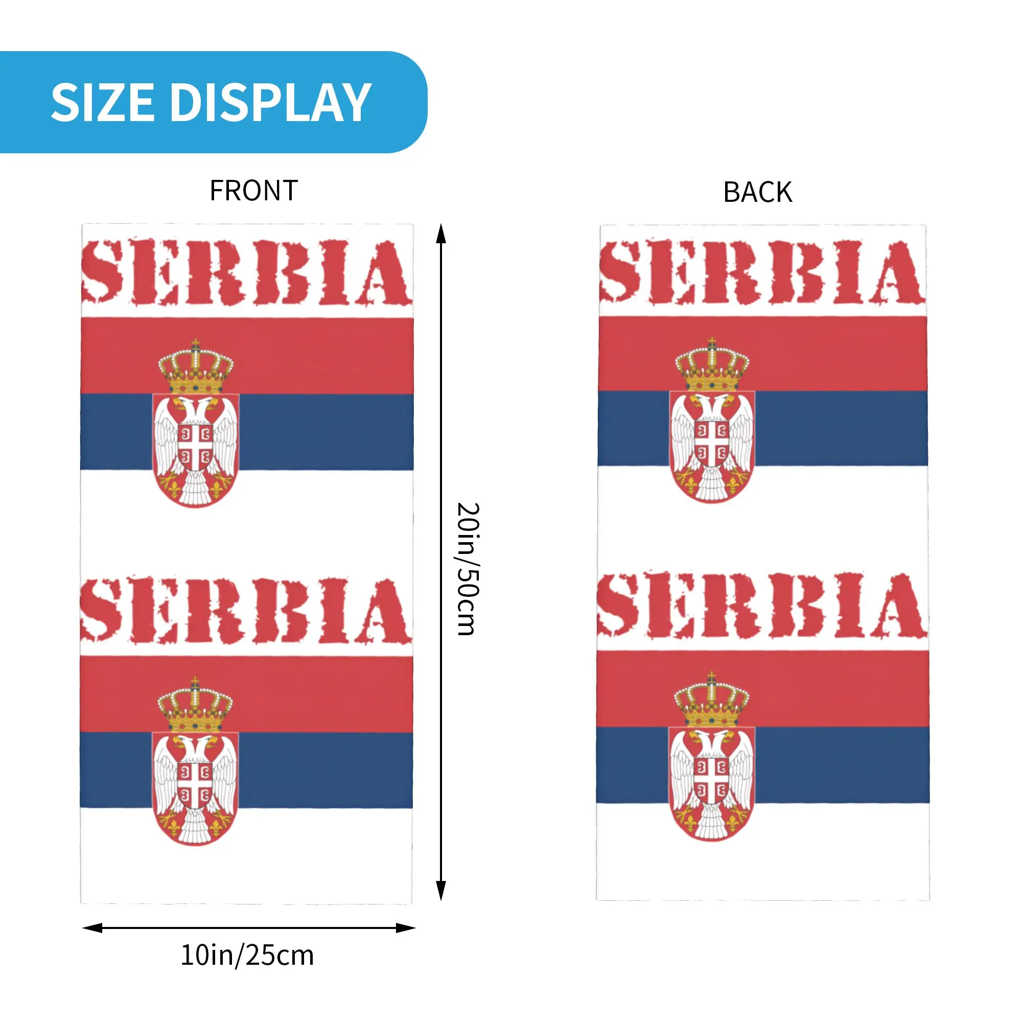 New Serbia Flag Bandana Neck G - Men'S Fashion Rings review and price