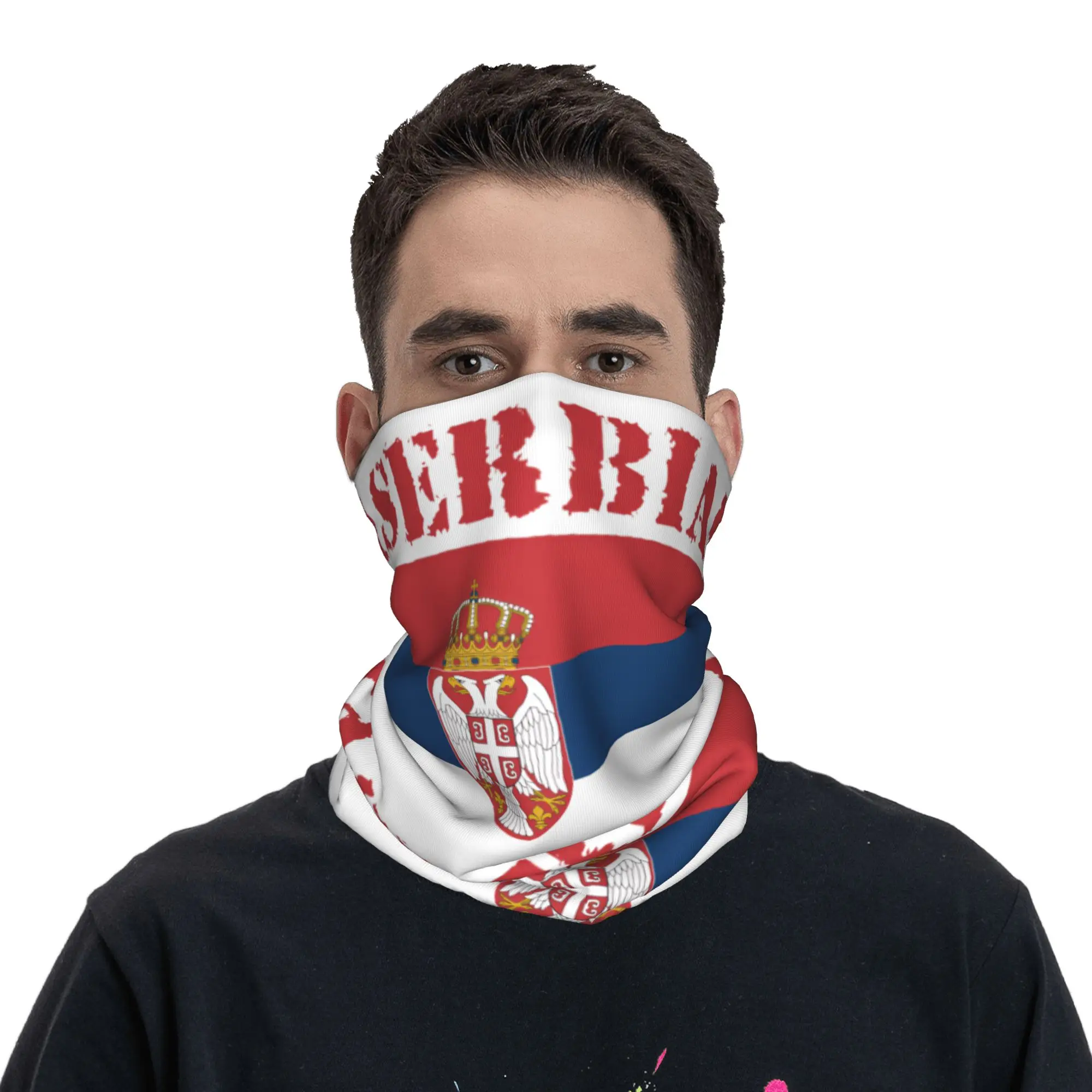 New Serbia Flag Bandana Neck G - Men'S Fashion Rings review and price