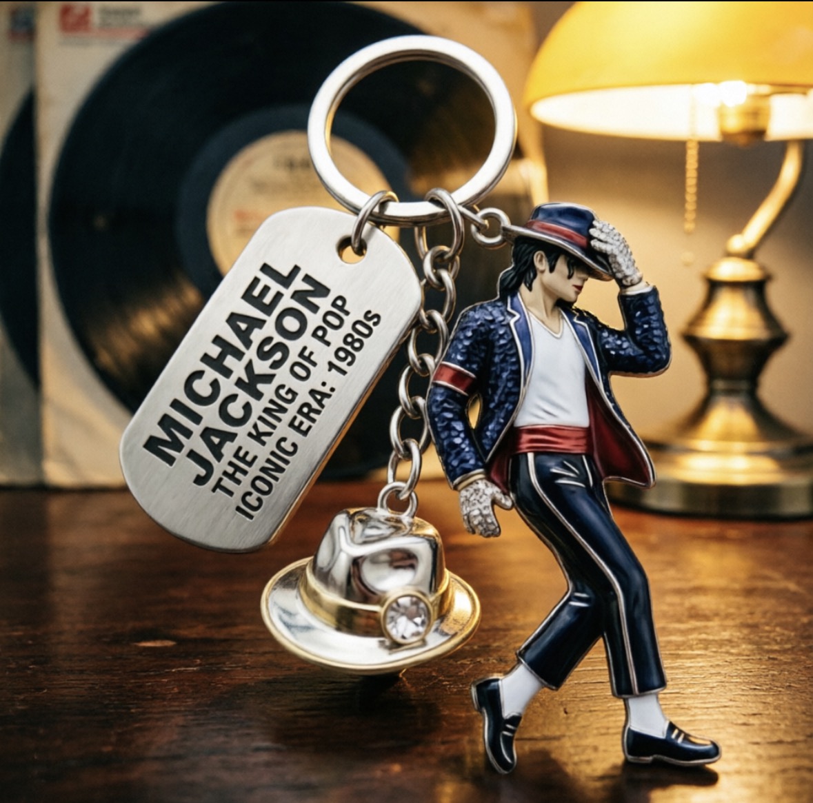 Michael Jackson Keychain, Clas - Men'S Fashion Rings review and price