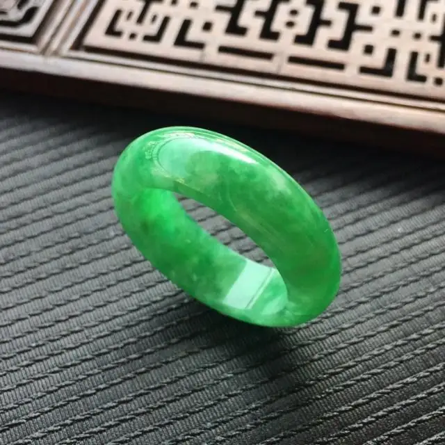 Natural Green Jade Ring Jadeit - Men'S Fashion Rings review and price