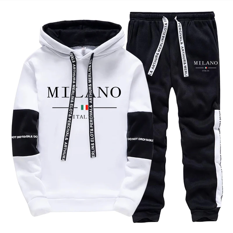 Men's Set/Hoodie/Pants Italy T - Men'S Fashion Trousers review and price