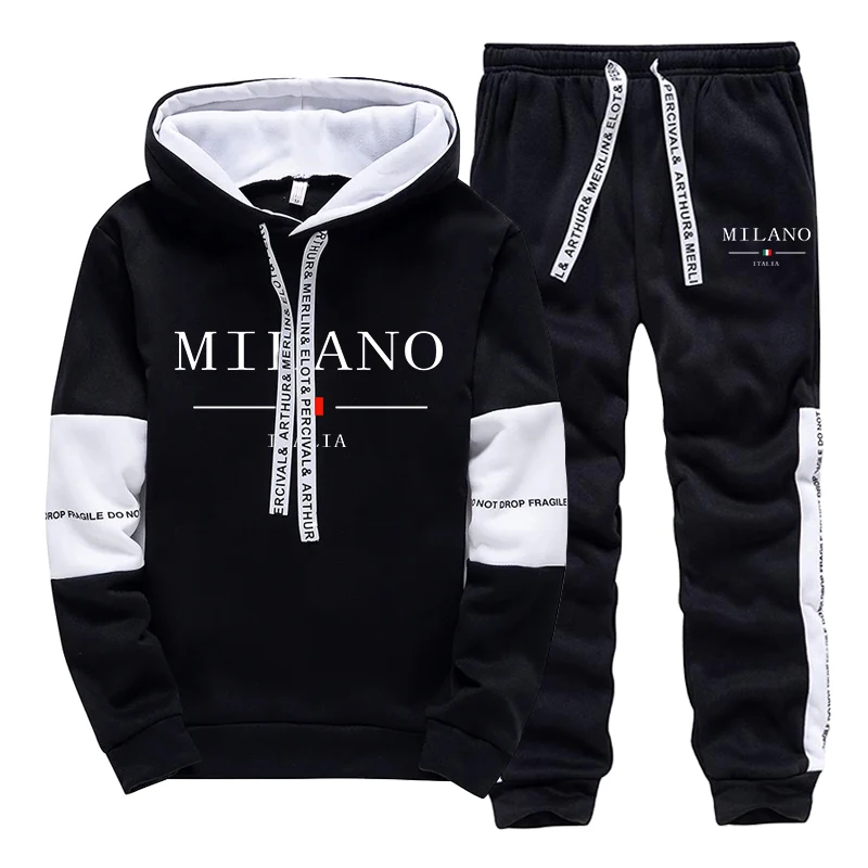 Men's Set/Hoodie/Pants Italy T - Men'S Fashion Trousers review and price