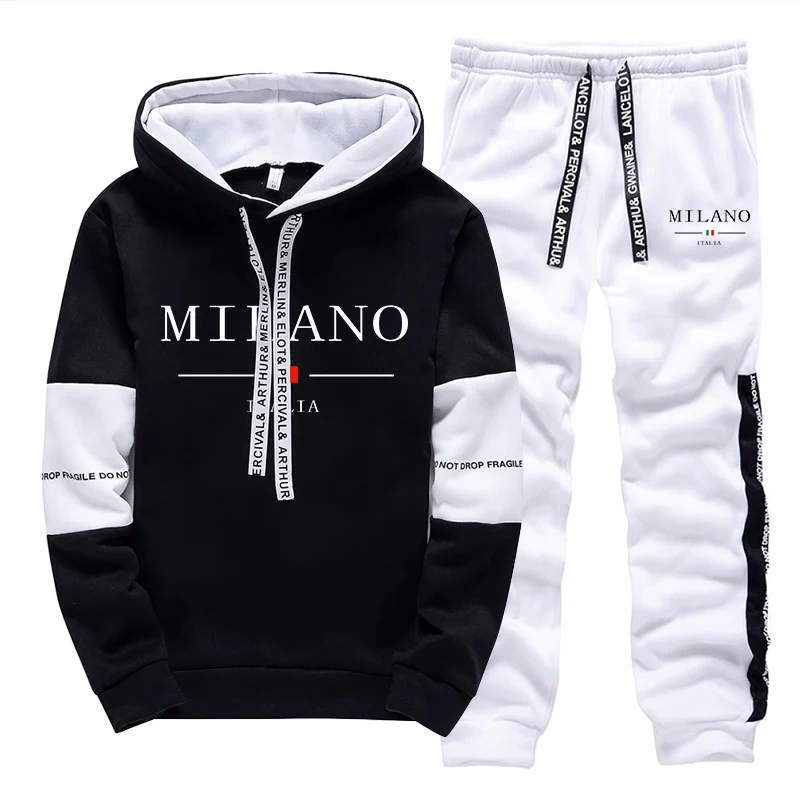 Men's Set/Hoodie/Pants Italy T - Men'S Fashion Trousers review and price