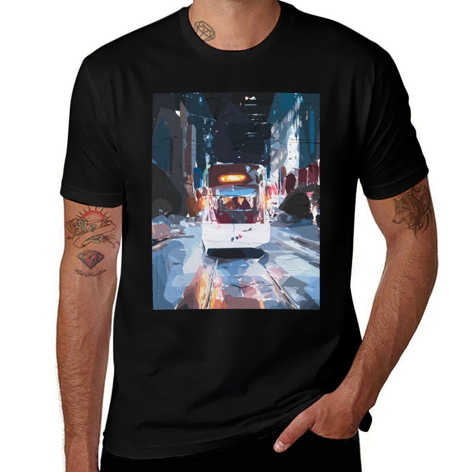 Melbourne Trams T-Shirt Fashio - Mens Fashion Melbourne review and price