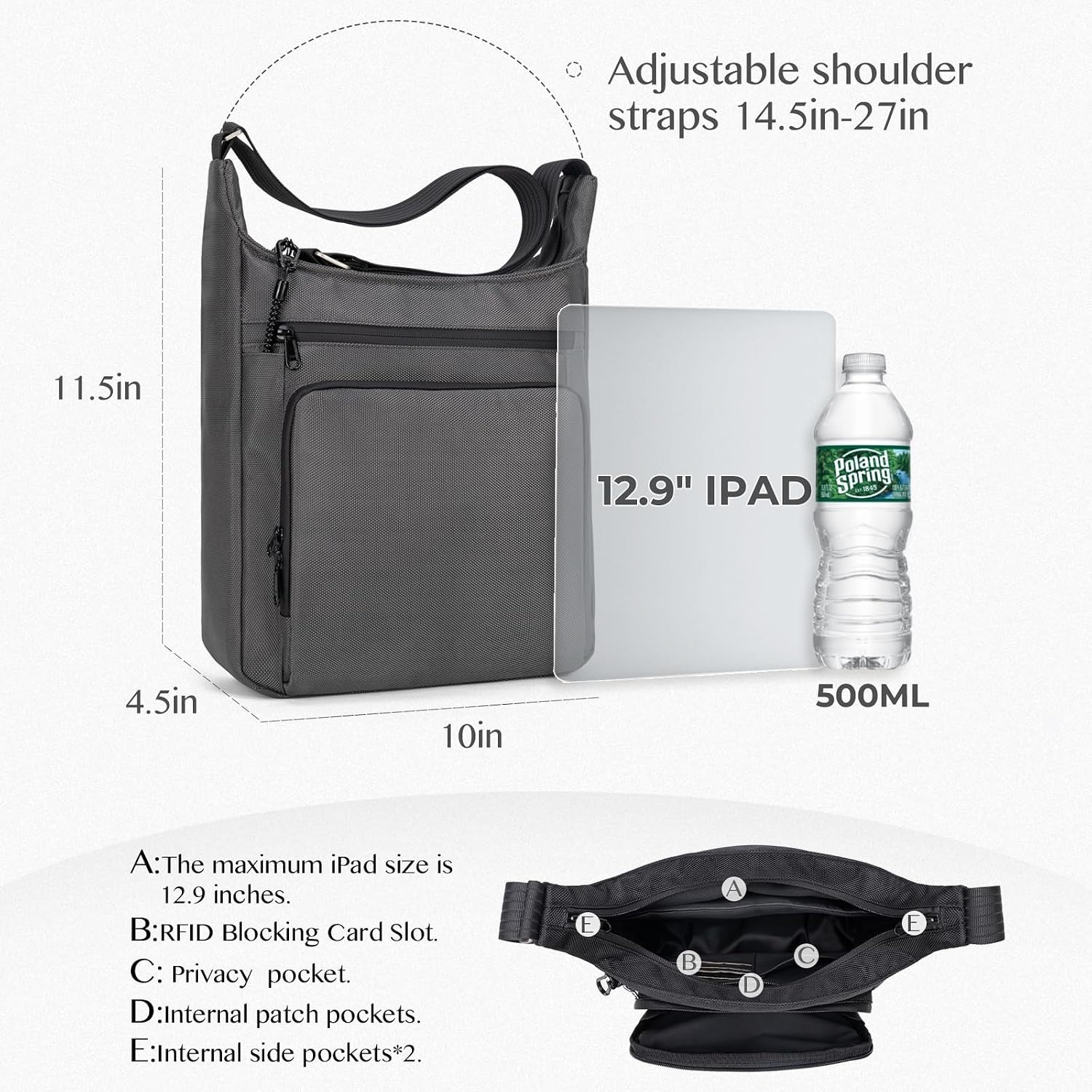 Sling Backpack Anti theft Cros - Mens Fashion Blog review and price