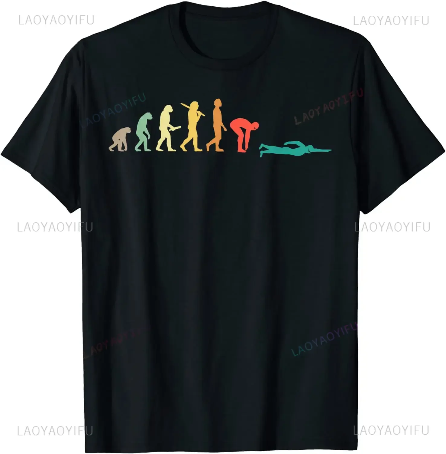 Retro Graphic Swimming Evoluti - Men'S Fashion Evolution review and price
