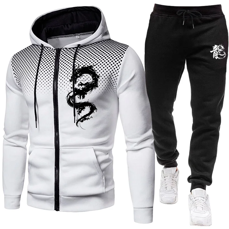 Men's Paris Dragon Pattern Fas - Men'S Fashion Trousers review and price