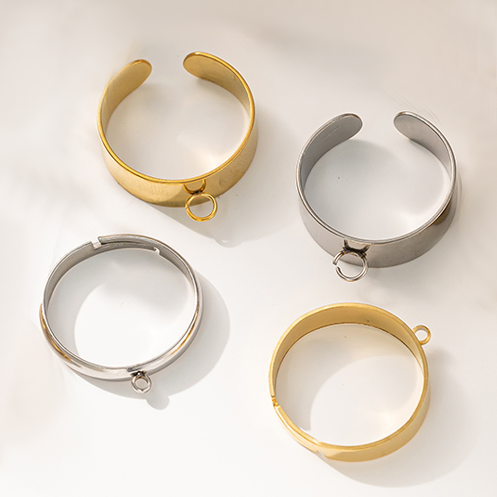 5pcs/Lot Stainless Steel Gold  - Men'S Fashion Rings review and price