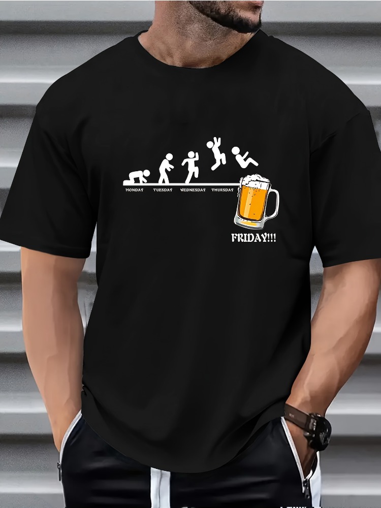 Mens Summer Crew Neck T Shirt  - Men'S Fashion Evolution review and price