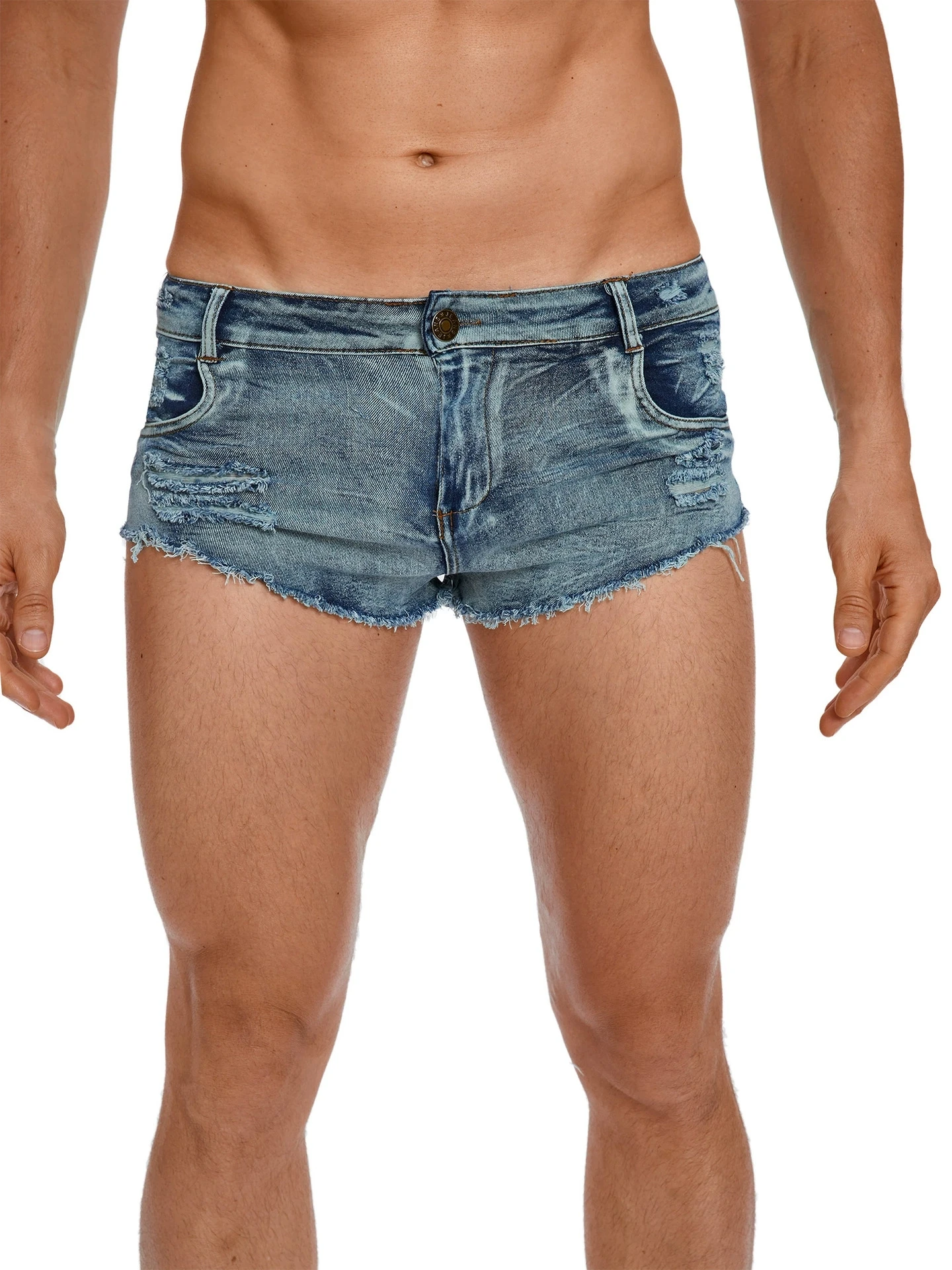Men's Low Waist Jeans Shorts F - Men'S Fashion Jeans review and price