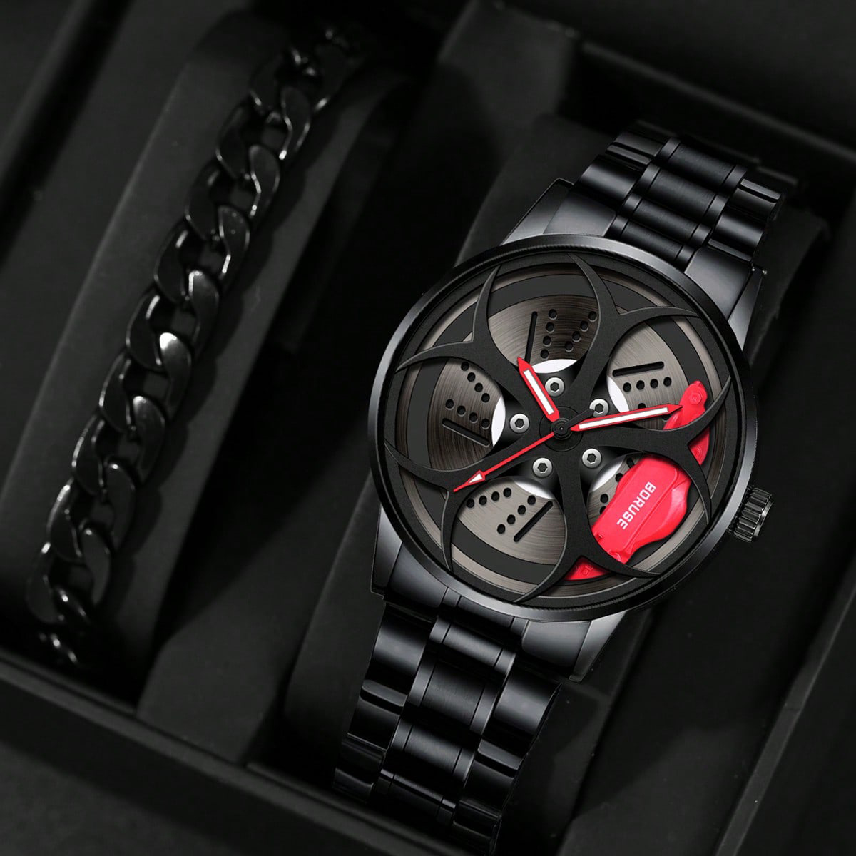 2PCS Set Men's Fashion Car Whe - Men'S Fashion Hub review and price
