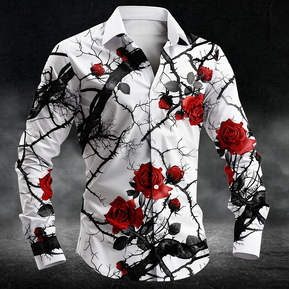 Fashion plum blossom pattern 3 - Mens Fashion Clothes review and price