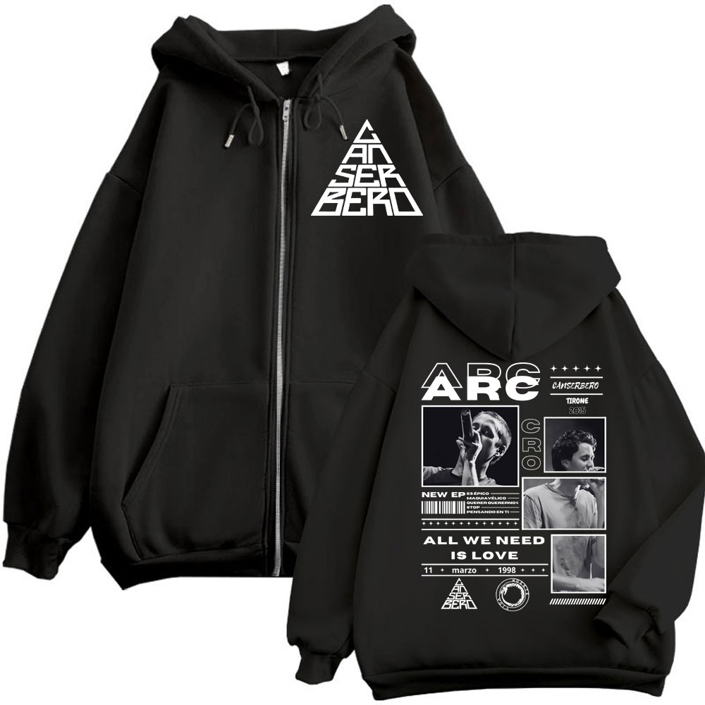 Canserbero All We Need Is Love - Mens Fashion Zip Up Hoodies review and price