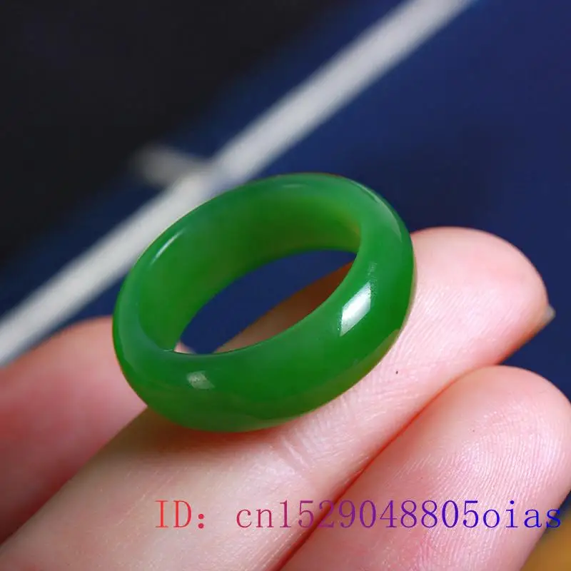 Natural Green Hetian Jade Ring - Men'S Fashion Rings review and price