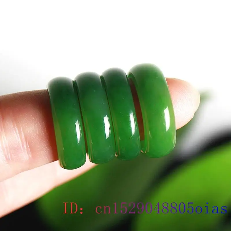 Natural Green Hetian Jade Ring - Men'S Fashion Rings review and price