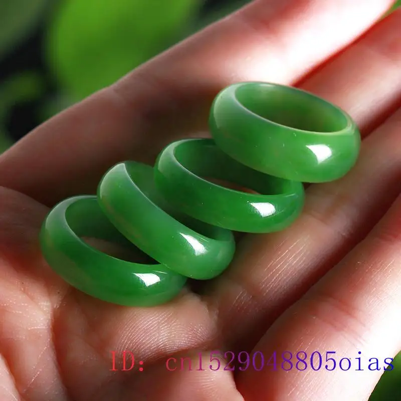 Natural Green Hetian Jade Ring - Men'S Fashion Rings review and price